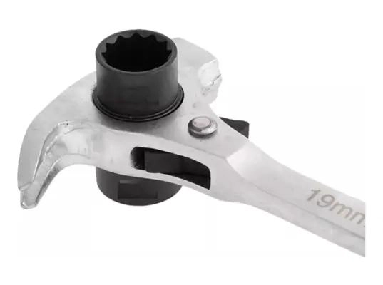 LLAVE CARRACA MULTIFUNCIONAL 4 EN 1 PARA ANDAMIOS 19 Y 22MM - 7