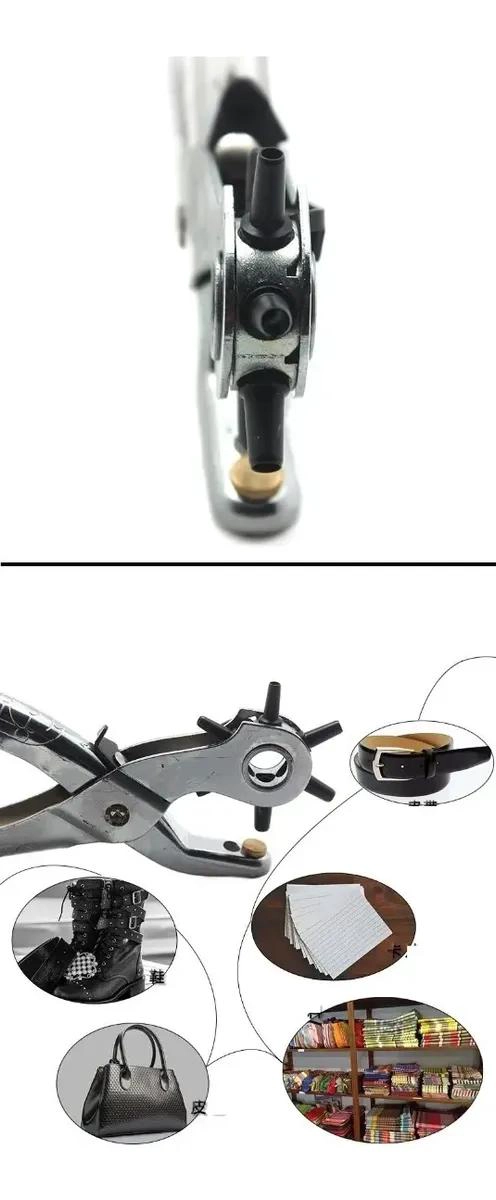 KIT DE PERFORADORA Y REMACHADORA PARA CINTURONES Y MAS - 7
