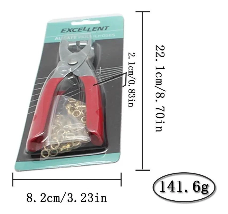 KIT DE PERFORADORA Y REMACHADORA PARA CINTURONES Y MAS - 8