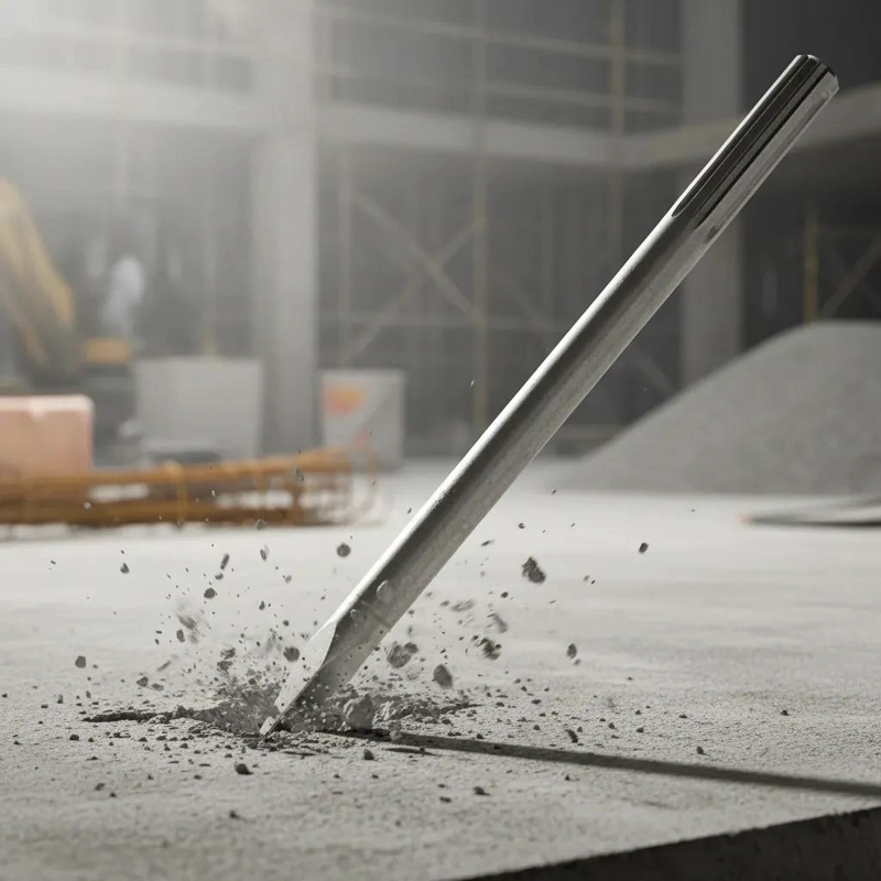 CINCEL PLANO 60 CM PARA HORMIGON - 3
