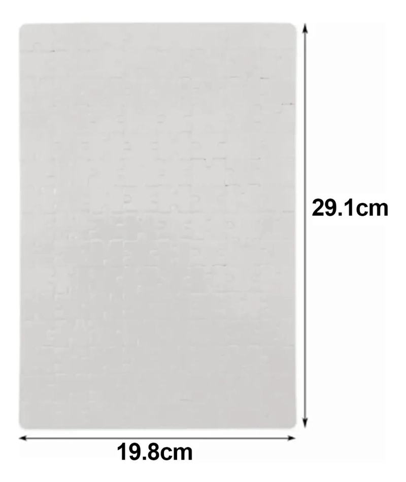 PACK DE 10 ROMPECABEZAS PERSONALIZABLES A4 PARA SUBLIMACION - 2