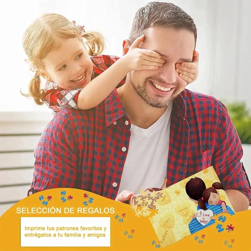 PACK DE 10 ROMPECABEZAS PERSONALIZABLES A4 PARA SUBLIMACION - 4