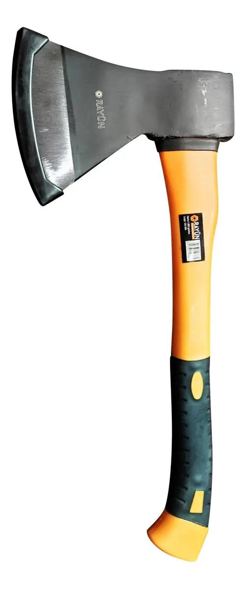 HACHA DE CORTE CON MANGO DE FIBRA RESISTENTE Y DURADERO - 2