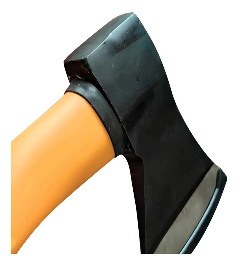 HACHA DE CORTE CON MANGO DE FIBRA RESISTENTE Y DURADERO - 3