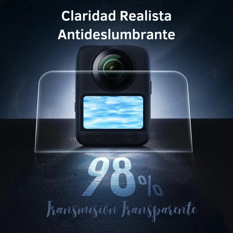 VIDRIO TEMPLADO RESISTENTE PARA CAMARA DJI OSMO 360 - 3