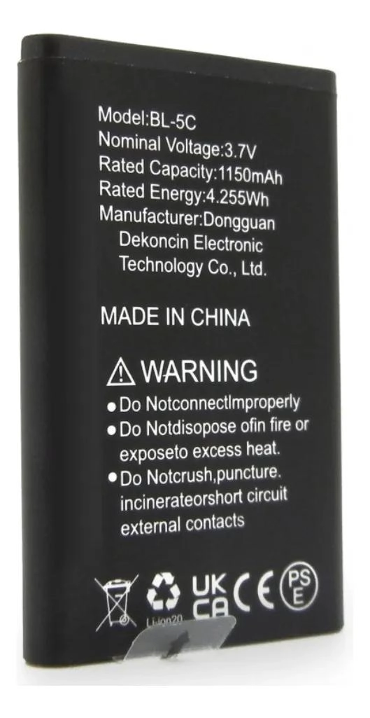 BATERIA RECARGABLE 1150 MAH PARA CAMARAS DIGITALES - 5