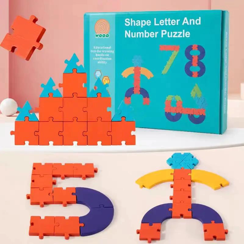 PUZZLE EDUCATIVO DE LETRAS Y NUMEROS PARA NIÑOS - 1