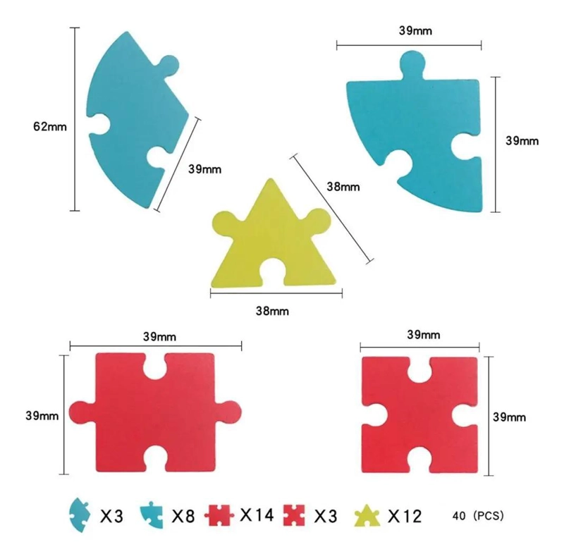 PUZZLE EDUCATIVO DE LETRAS Y NUMEROS PARA NIÑOS - 3
