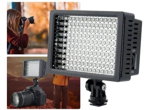 FOCO LED CON 160 LUCES Y FILTROS PARA FOTOGRAFIA - 2