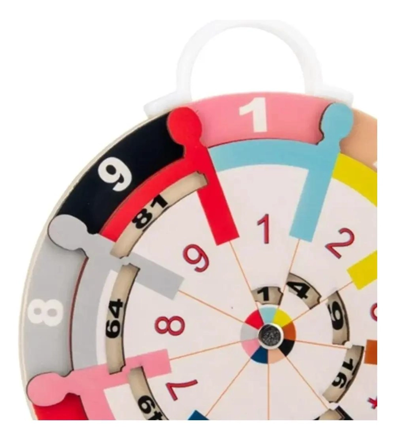 JUEGO DIDACTICO DE MADERA PARA APRENDER MULTIPLICACION - 7