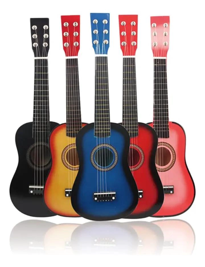 GUITARRA ACUSTICA DE JUGUETE PARA NIÑOS DE 25 PULGADAS - 1