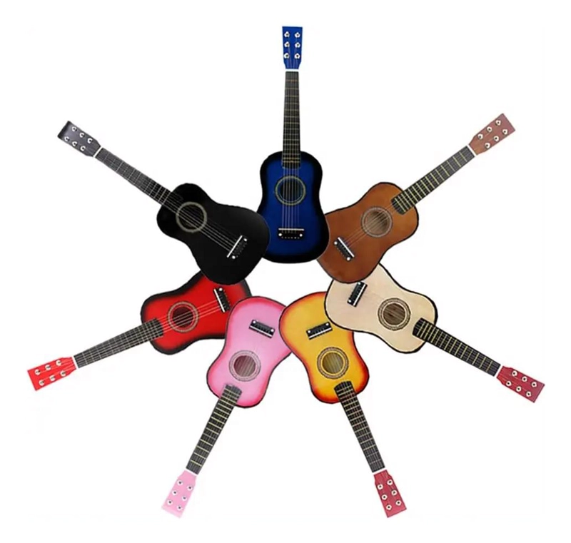 GUITARRA ACUSTICA DE JUGUETE PARA NIÑOS DE 25 PULGADAS - 2