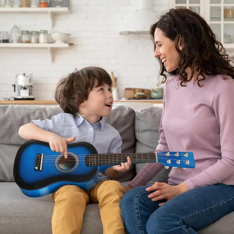 GUITARRA ACUSTICA DE JUGUETE PARA NIÑOS DE 25 PULGADAS - 3