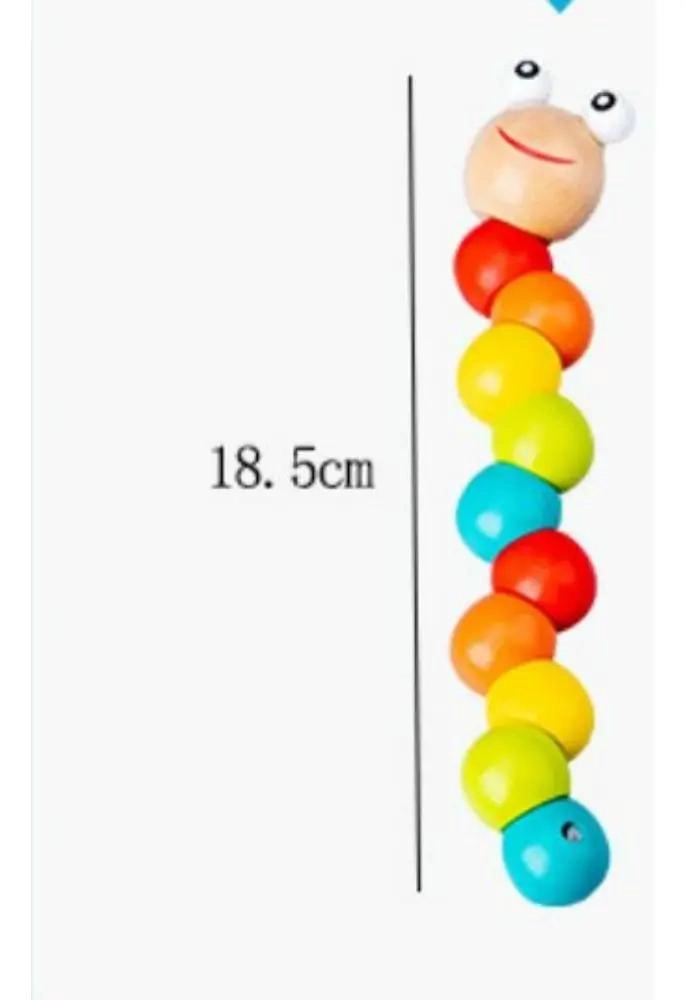 PACK DE 10 JUGUETES DIDACTICOS DE MADERA PARA NIÑOS - 8