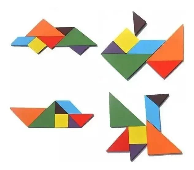 SET DE 5 ROMPECABEZAS DE MADERA PARA NIÑOS - 5