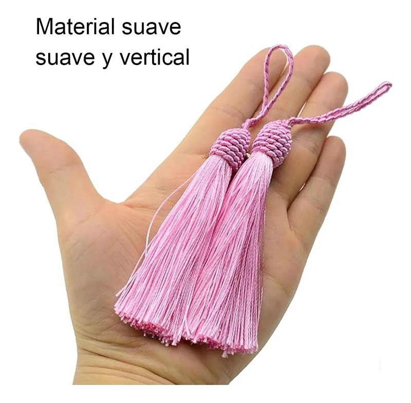 LLAVERO DE BORLA COLORIDO PARA MANUALIDADES Y ACCESORIOS - 2