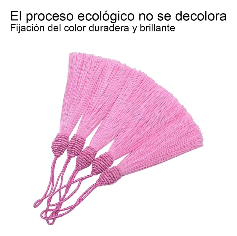 LLAVERO DE BORLA COLORIDO PARA MANUALIDADES Y ACCESORIOS - 4