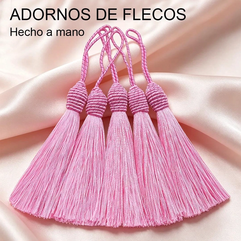 LLAVERO DE BORLA COLORIDO PARA MANUALIDADES Y ACCESORIOS - 7
