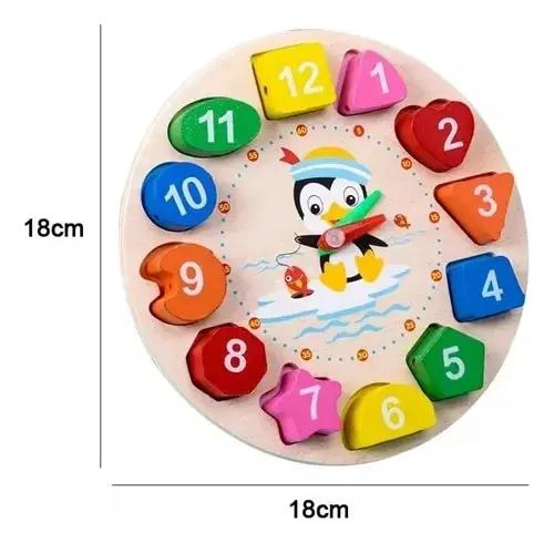 PACK DE 5 JUGUETES DIDACTICOS DE MADERA PARA NIÑOS - 6