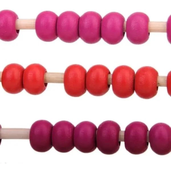 ABACO DE MADERA DIDACTICO PARA APRENDIZAJE INFANTIL - 4