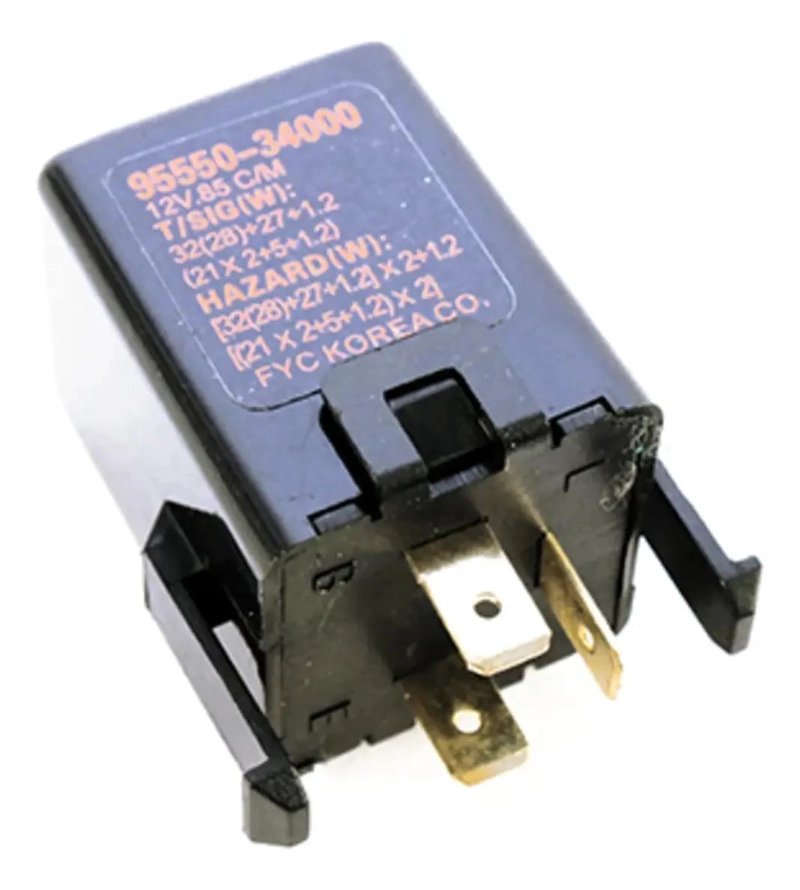 FLASH INTERMITENTE 12V 3 TERMINALES PARA VEHICULOS - 3