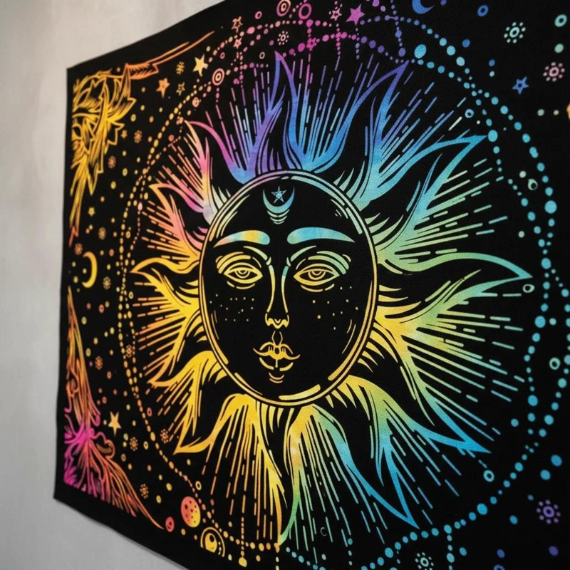 TAPIZ MURAL DECORATIVO 7 CHAKRAS 109X74 CM - 4