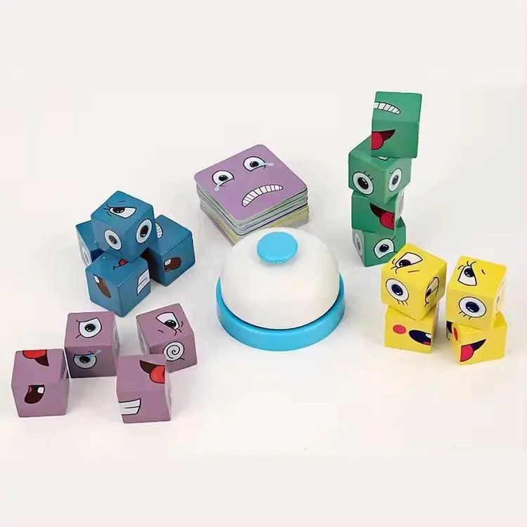 JUEGO DE PUZZLE DIDACTICO DE BLOQUES DE MADERA PARA NIÑOS - 2