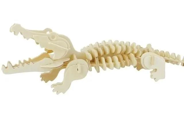 PACK DE 4 ROMPECABEZAS 3D DE MADERA CON DINOSAURIOS - 2