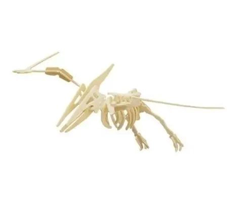 PACK DE 4 ROMPECABEZAS 3D DE MADERA CON DINOSAURIOS - 5