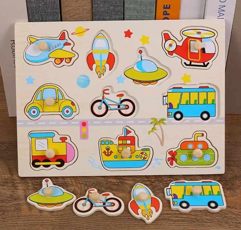 SET DE 3 PUZZLES EDUCATIVOS PARA NIÑOS - 3