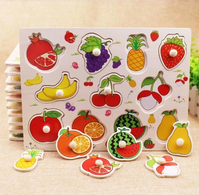 SET DE 3 PUZZLES EDUCATIVOS PARA NIÑOS - 6