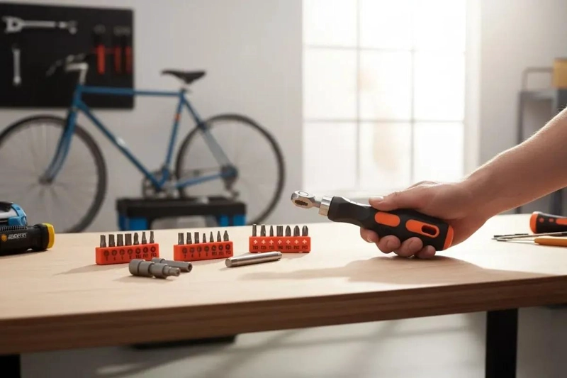 SET DE DESTORNILLADOR Y DADOS RATCHET 22 PIEZAS - 4