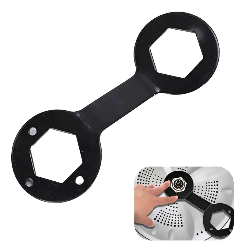 LLAVE DE DOBLE PUNTA PARA LAVADORAS 36/38MM DE ACERO - 1