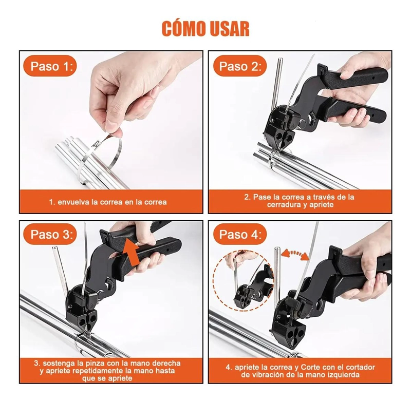 ALICATE METALICO CON MANGO ERGONOMICO - 4