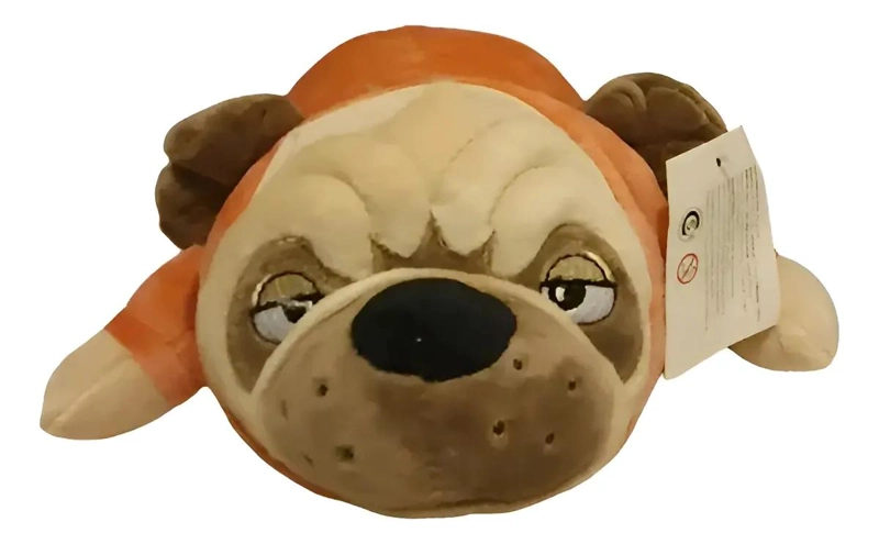 PELUCHE DE PERRITO PUG TIERNO Y SUAVE PARA NIÑOS - 1