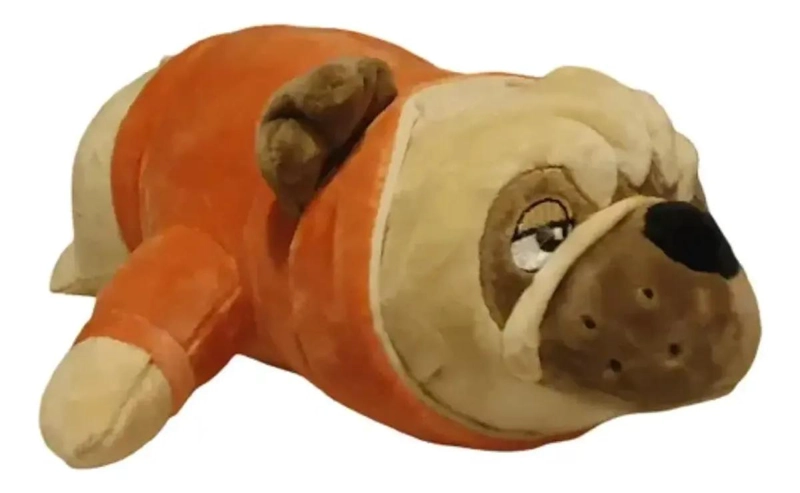 PELUCHE DE PERRITO PUG TIERNO Y SUAVE PARA NIÑOS - 3