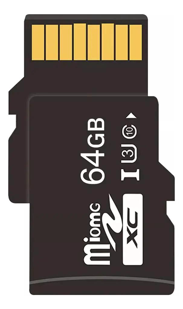 TARJETA DE MEMORIA SD 64GB ALTA VELOCIDAD CON ADAPTADOR - 1