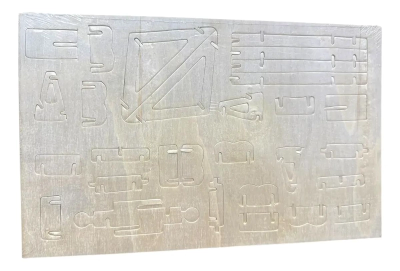 ROMPECABEZAS 3D DE MADERA DISEÑO NORIA PARA ARMAR - 1