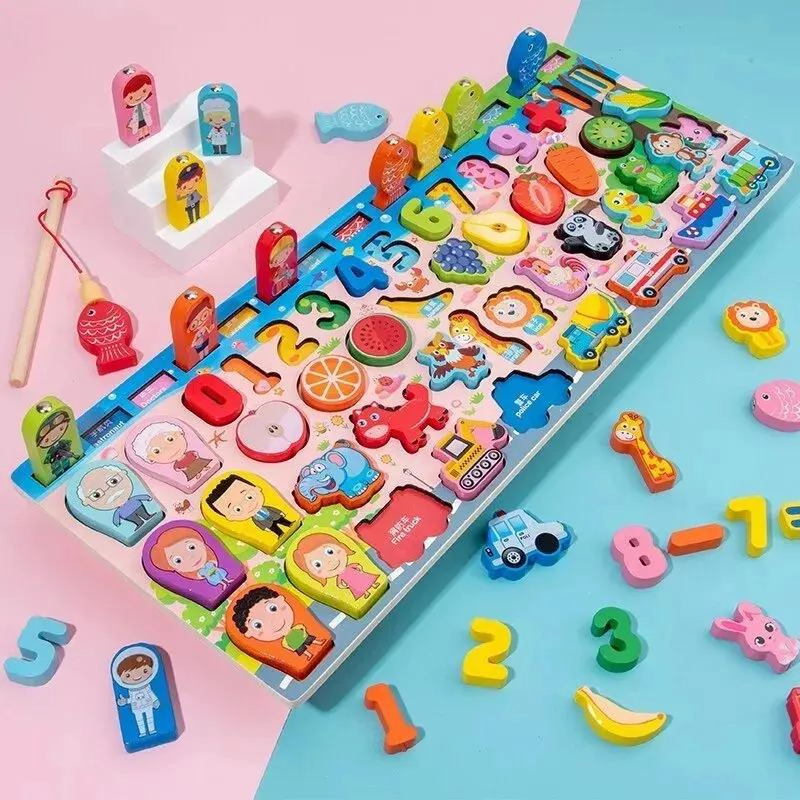 ROMPECABEZAS DE MADERA DIDACTICO PARA NIÑOS - 2