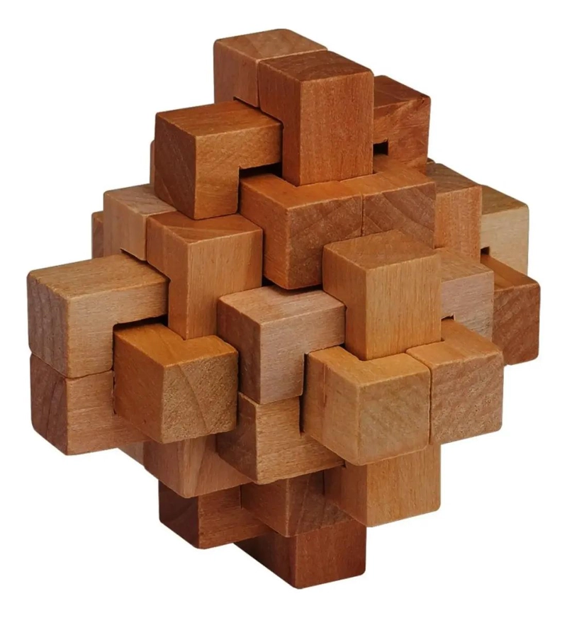 ROMPECABEZAS DE MADERA KEPLER PARA DESARROLLAR LOGICA - 1