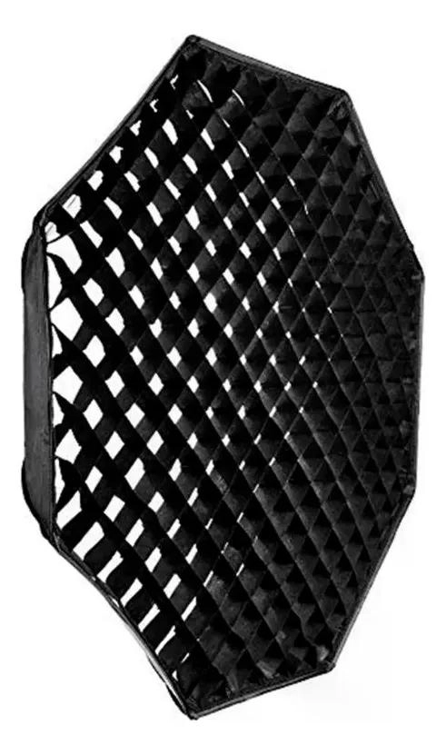 GRILLA OCTAGONAL DE 120CM PARA SOFTBOX IDEAL PARA FOTOGRAFIA - 4