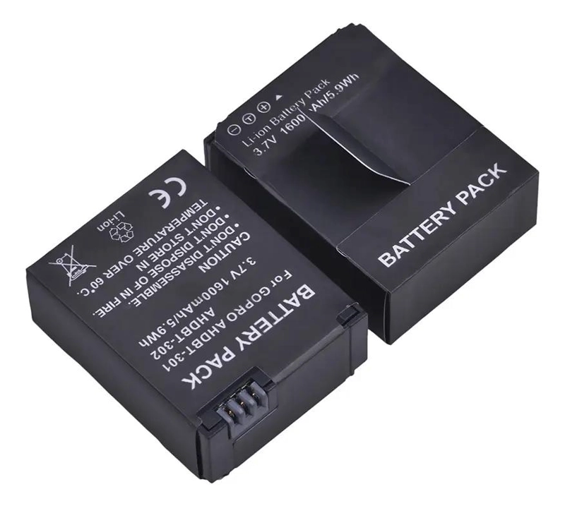 BATERIA RECARGABLE DE 1600 MAH PARA CAMARAS DE ACCION - 4