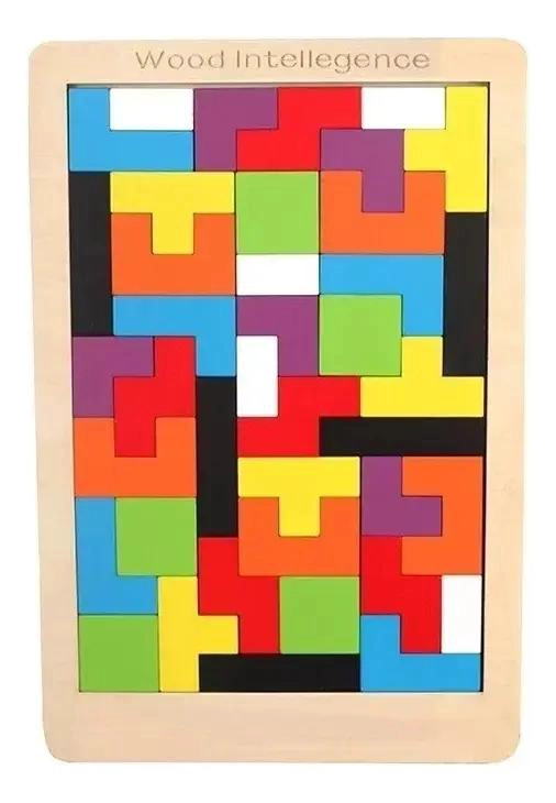 PACK DE 5 JUGUETES DIDACTICOS DE MADERA PARA DESARROLLO INFANTIL - 4
