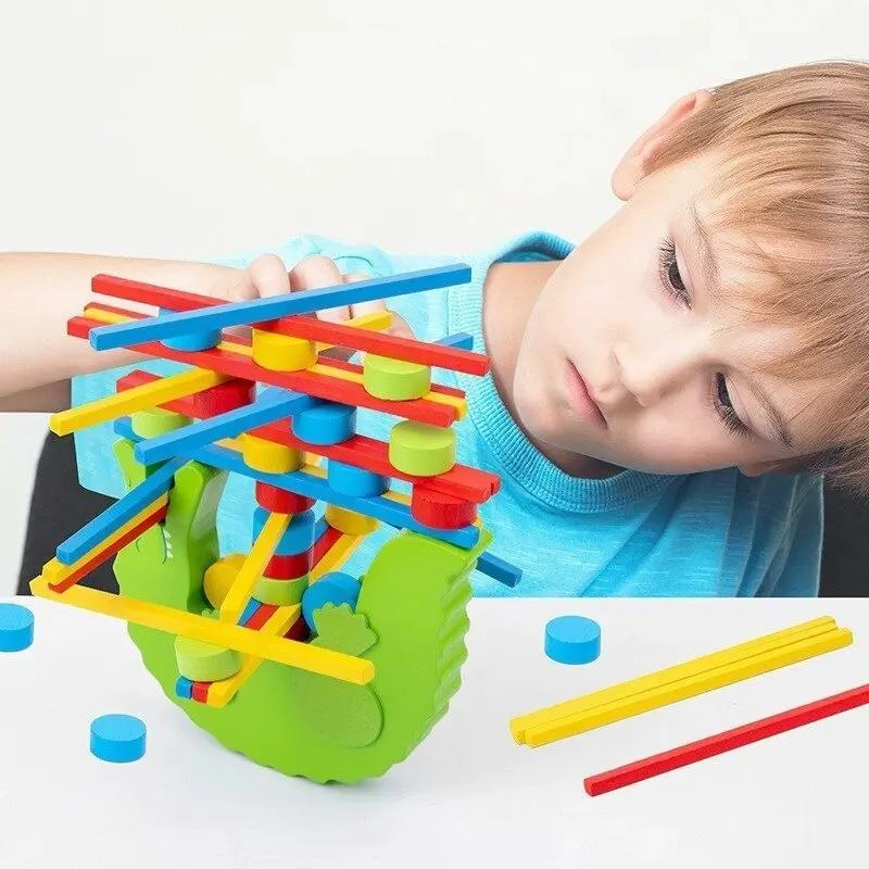 BLOQUES DE CONSTRUCCION DE EQUILIBRIO PARA NIÑOS - 2