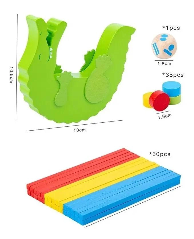 BLOQUES DE CONSTRUCCION DE EQUILIBRIO PARA NIÑOS - 3