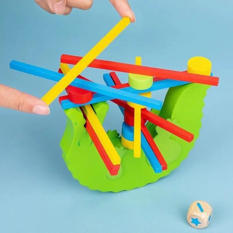 BLOQUES DE CONSTRUCCION DE EQUILIBRIO PARA NIÑOS - 4
