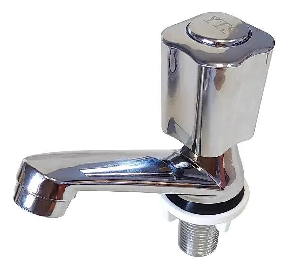 LLAVE DE LAVATORIO ACODADA PARA BAÑO ELEGANTE Y FUNCIONAL - 1