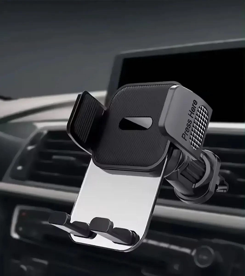 SOPORTE AUTO PARA CELULAR DE VENTILACION CON GIRO 360° - 2