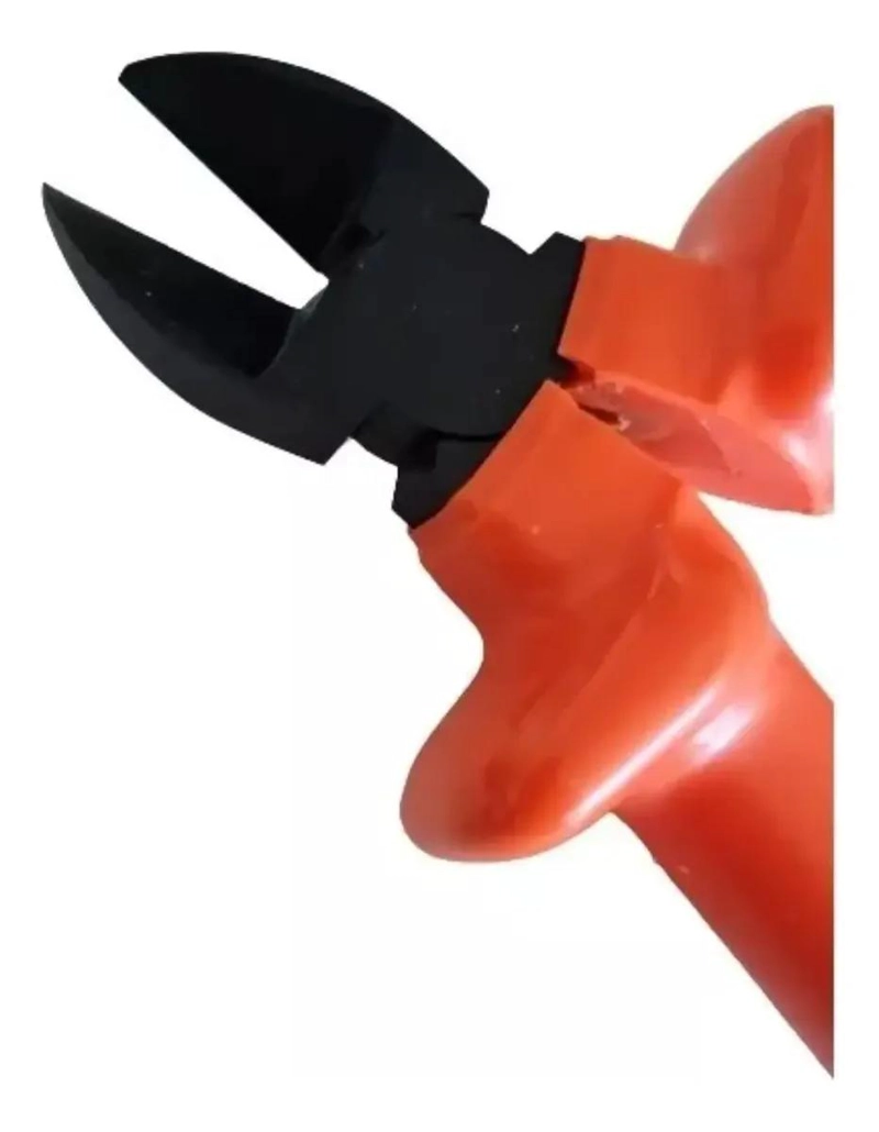 ALICATE DE CORTE AISLADO 8 PULGADAS PARA FERRETERIA Y BRICOLAJE - 1