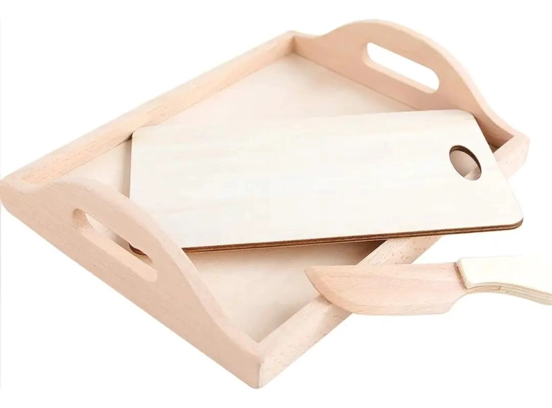 JUEGO DIDACTICO DE MADERA PARA CORTAR FRUTAS Y VERDURAS - 5